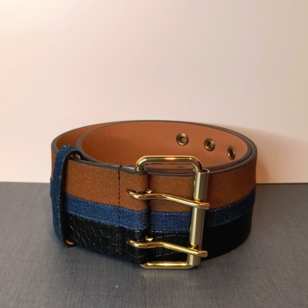 BCBG Tricolor Belt